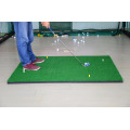 Hot vender golfe bater mat melhor prática de golfe tapete interior ao ar livre putting green custome forma e tamanho